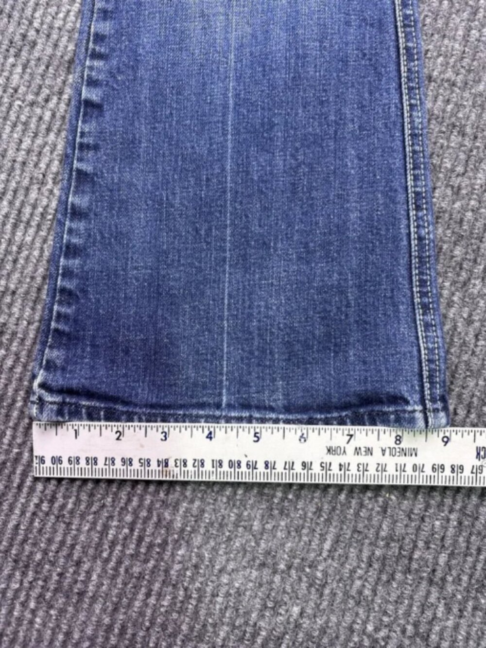 7 for all Mankind Y2K flare boot jeans Size 26 - Picture 7 of 11